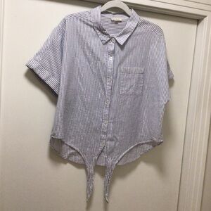 Womens Rebellion Button Down Shirt